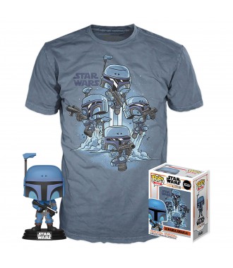 Star Wars The Mandalorian POP! & Tee Box The Mandalorian Exclusive